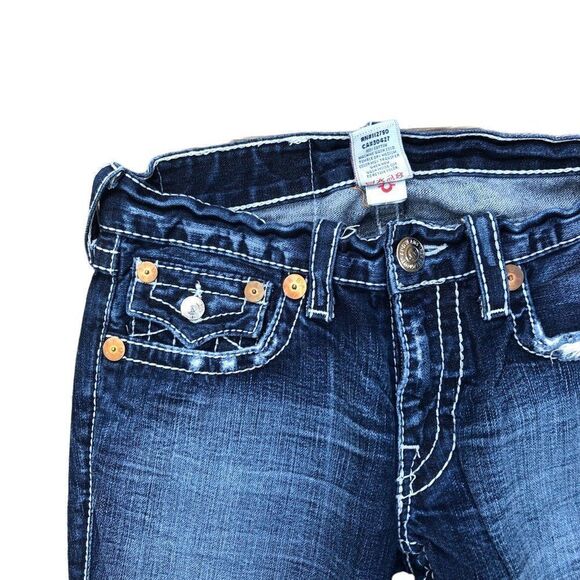 Vintage True Religion Jeans Size 31 BILLY BIG T Blue - Picture 6 of 12